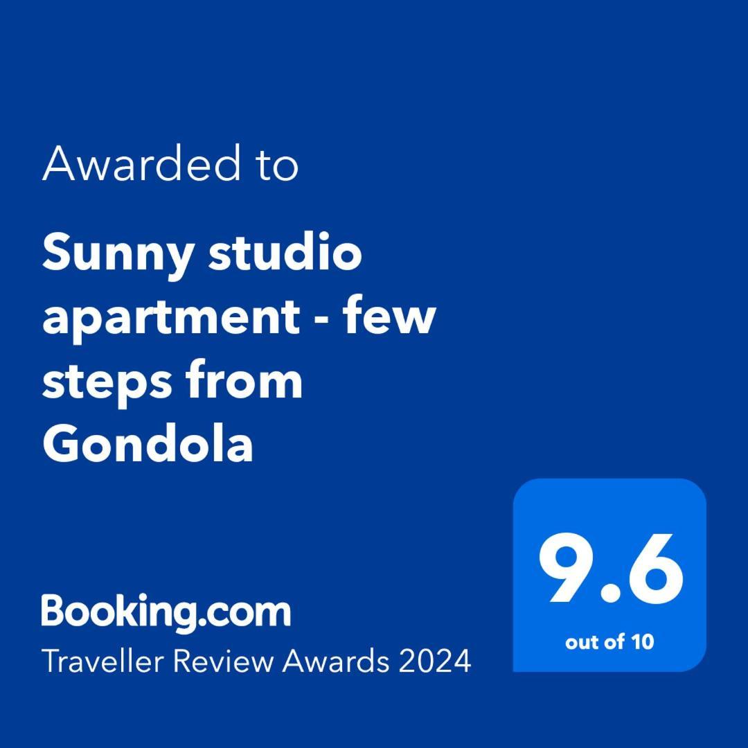 Sunny Studio Apartment - Few Steps From Gondola Bansko Eksteriør billede